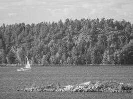 Baltisch zee in Zweden foto