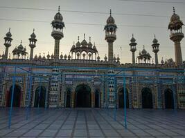mooi masjid in mirpur azad jammu en Kasjmir foto