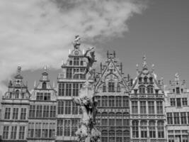 antwerpen stad in belgie foto