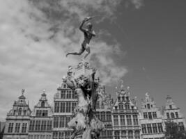 antwerpen stad in belgie foto