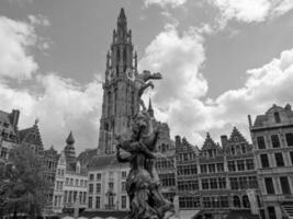 antwerpen stad in belgie foto