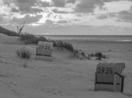 juist in de noorden zee foto