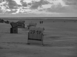 juist in de noorden zee foto