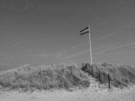 juist in de noorden zee foto