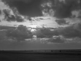 juist in de noorden zee foto