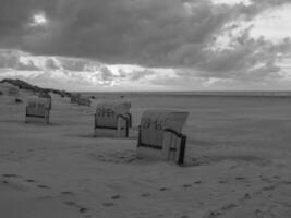 juist in de noorden zee foto