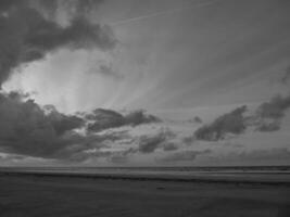 juist in de noorden zee foto