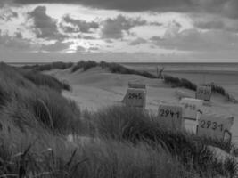 juist in de noorden zee foto