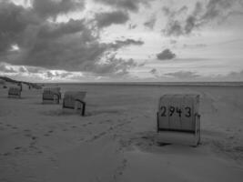 juist in de noorden zee foto