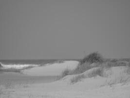 juist in de noorden zee foto