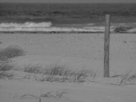 juist in de noorden zee foto