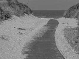 juist in de noorden zee foto