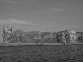 de eiland Helgoland foto