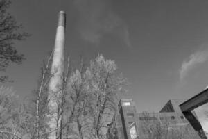 oud kolenmijn in de Duitse ruhr gebied foto