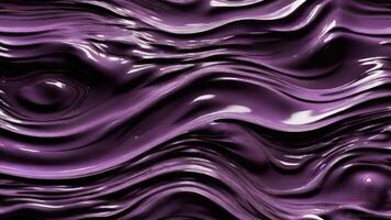 ai gegenereerd vloeistof Purper en zwart abstract achtergrond foto