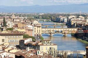 Florence Italië stadsgezicht foto