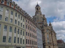de stad van Dresden foto