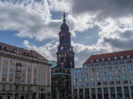 de oud stad van Dresden foto