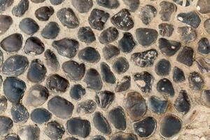 abstract zee steen textuur. zee steentjes foto