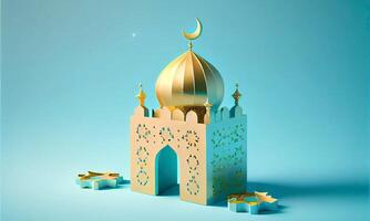 interessant Ramadan thema's voor divers activiteiten in de vastend maand foto