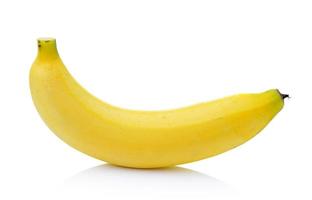 banaan geïsoleerd op witte achtergrond