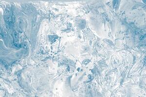 ijzig textuur, ijs blokken achtergrond met knapperig contrast. foto