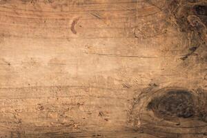 wijnoogst bruin teak hout panelen, top visie van getextureerde achtergrond. foto