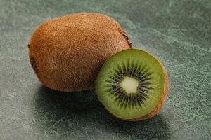 zoet en sappig kiwi fruit foto