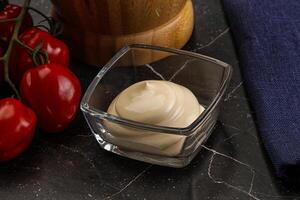 romig dip dressing saus mayonaise foto