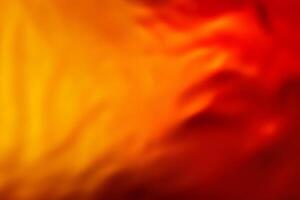 levendig oranje abstract fusie, water en olie convergentie. foto