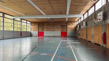 gymzaal Bij een Duitse school- foto