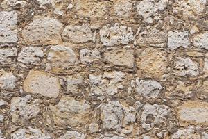 close-up shot van uruena muur in valladolid, castilla y leon foto