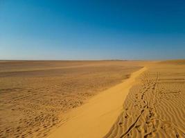 zandduinen in de woestijn foto