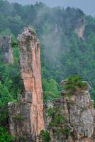 zhangjiajie bergen, China foto