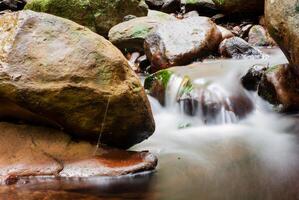 lang blootstelling foto van cascade valt, macquarie voorbij gaan aan nsw Australië