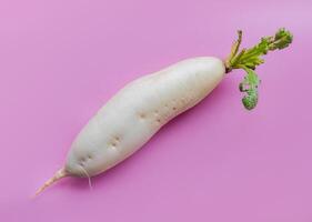 vers daikon radijs Gezondheid concept achtergrond foto