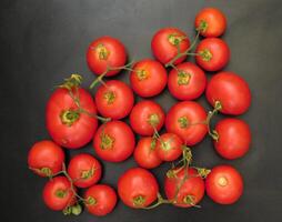 tomaten in de keuken foto