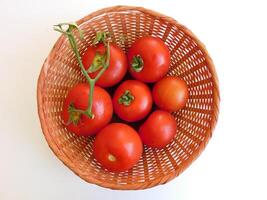 tomaten in de keuken foto