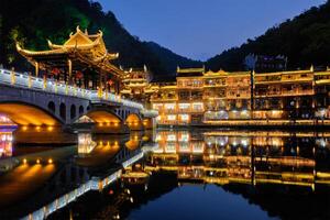 feng huang oude stad- Feniks oude stad- , China foto