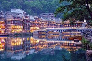 feng huang oude stad- Feniks oude stad- , China foto