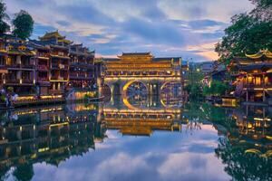 feng huang oude stad- Feniks oude stad- , China foto