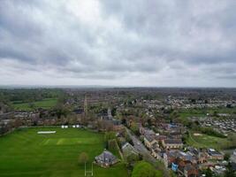 antenne visie van rugby stad van Engeland Super goed Brittannië. april 8e, 2024 foto