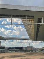 Korintiërs Amerikaans voetbal stadion. sao paulo Brazilië maart 13 2024. foto