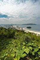panoramisch visie van santos, Brazilië. foto