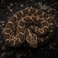 western massasauga, sistrurus catenatus foto