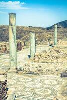 Romeins ruïnes in Thuburbo majus, Tunesië foto