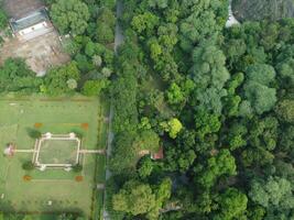 dar visie van openbaar park Aan 17-07-2023 in lahore Pakistan foto