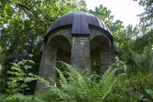 Fürstenau, duitsland. monument naar die gedood in de tweede wereld oorlog. foto