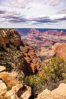 Super goed visie van de groots Ravijn nationaal park, Arizona, Verenigde staten. Californië woestijn. foto