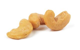 cashewnoten geïsoleerd foto